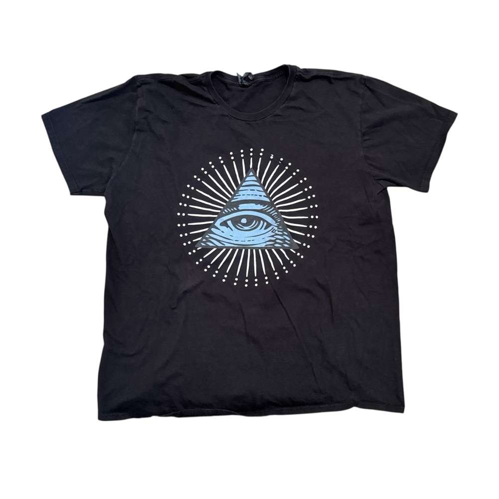 All seeing eye black shirt